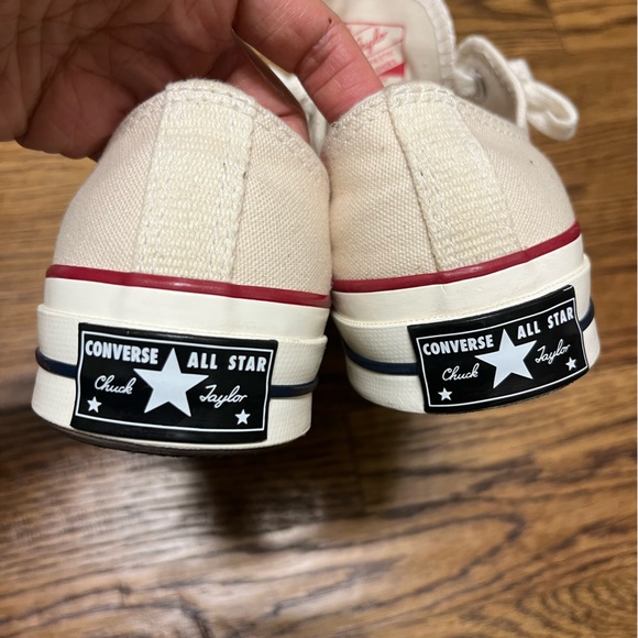 Chuck 70 Vintage Canvas in Parchment/Garnet/Egret - Picture 10 of 14